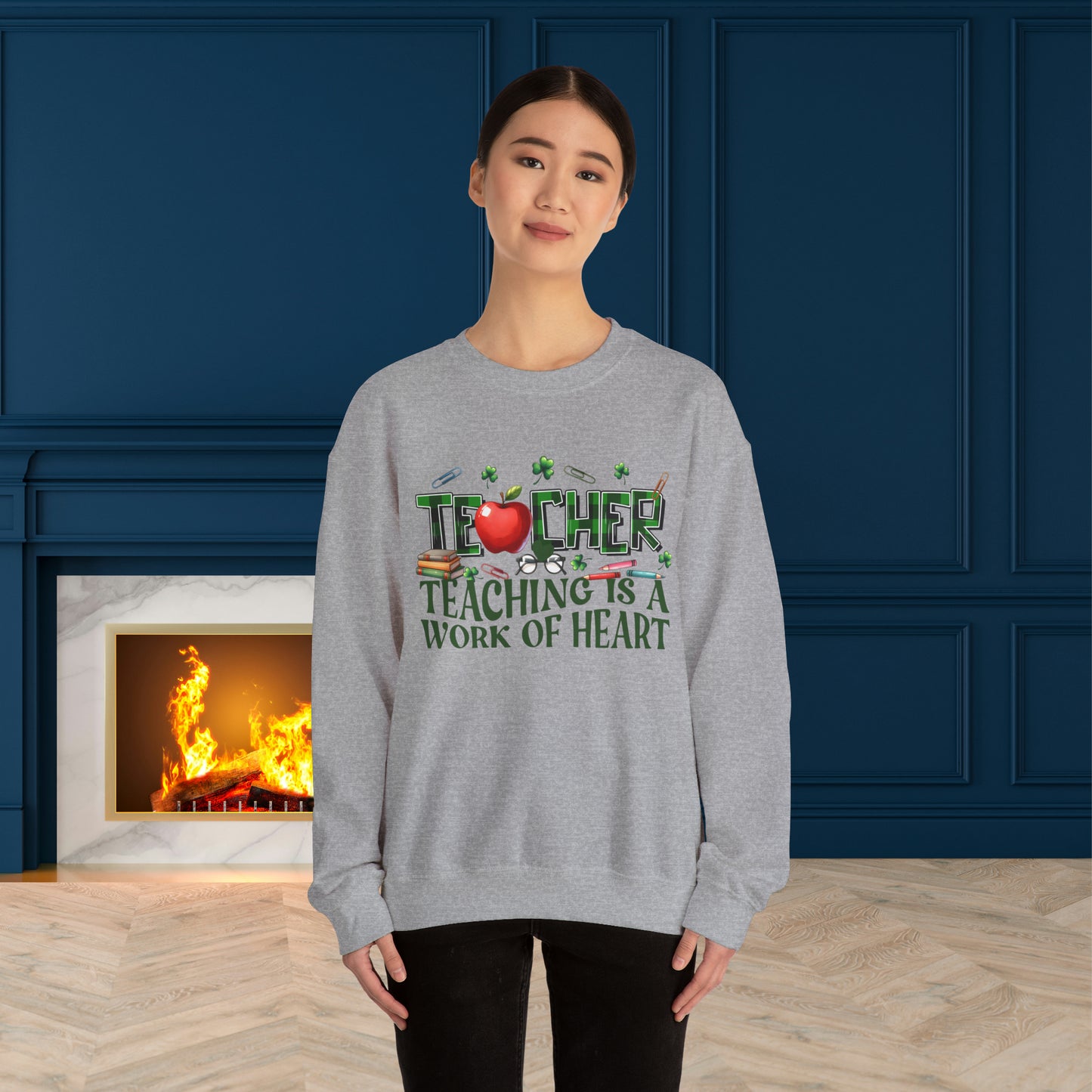 St Patrick's Day Unisex Heavy Blend™ Crewneck Sweatshirt