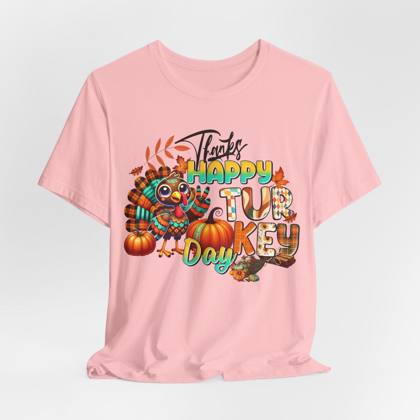 Happy Thanksgiving T-shirt, Happy thanksgiving 2024 T-shirt, Thanksgiving Gift,Turkey Shirt, Family Thanksgiving, Holiday Outfit.