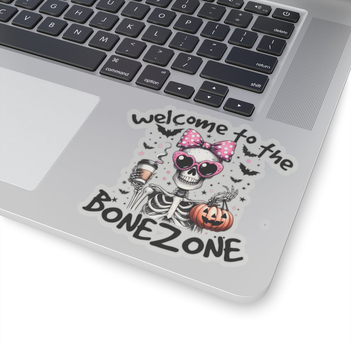 welcome to the Bone Zone Kiss-Cut Stickers, Happy Halloween Kiss-Cut Stickers, Spooky Season Kiss-Cut Stickers, Cute Cat Halloween Kiss-Cut Stickers.