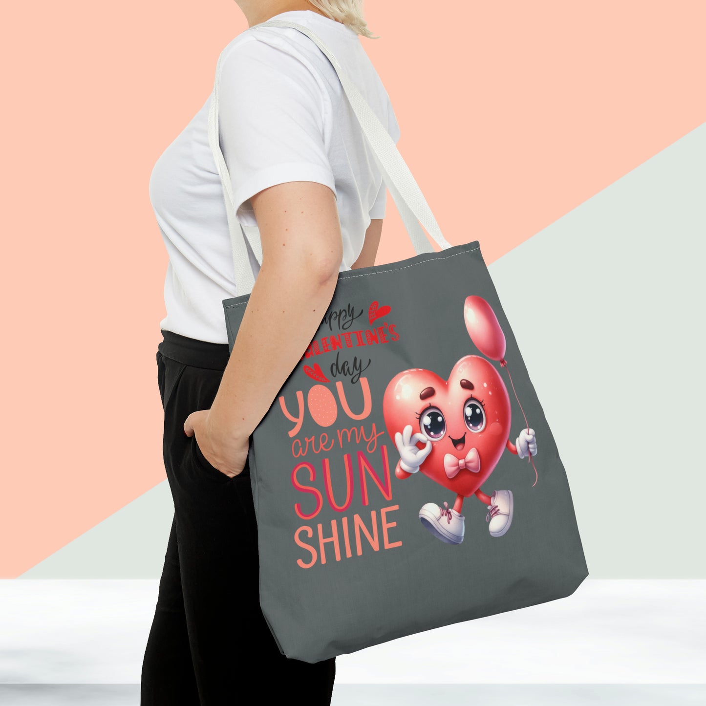 Happy Valentines Day Tote Bag