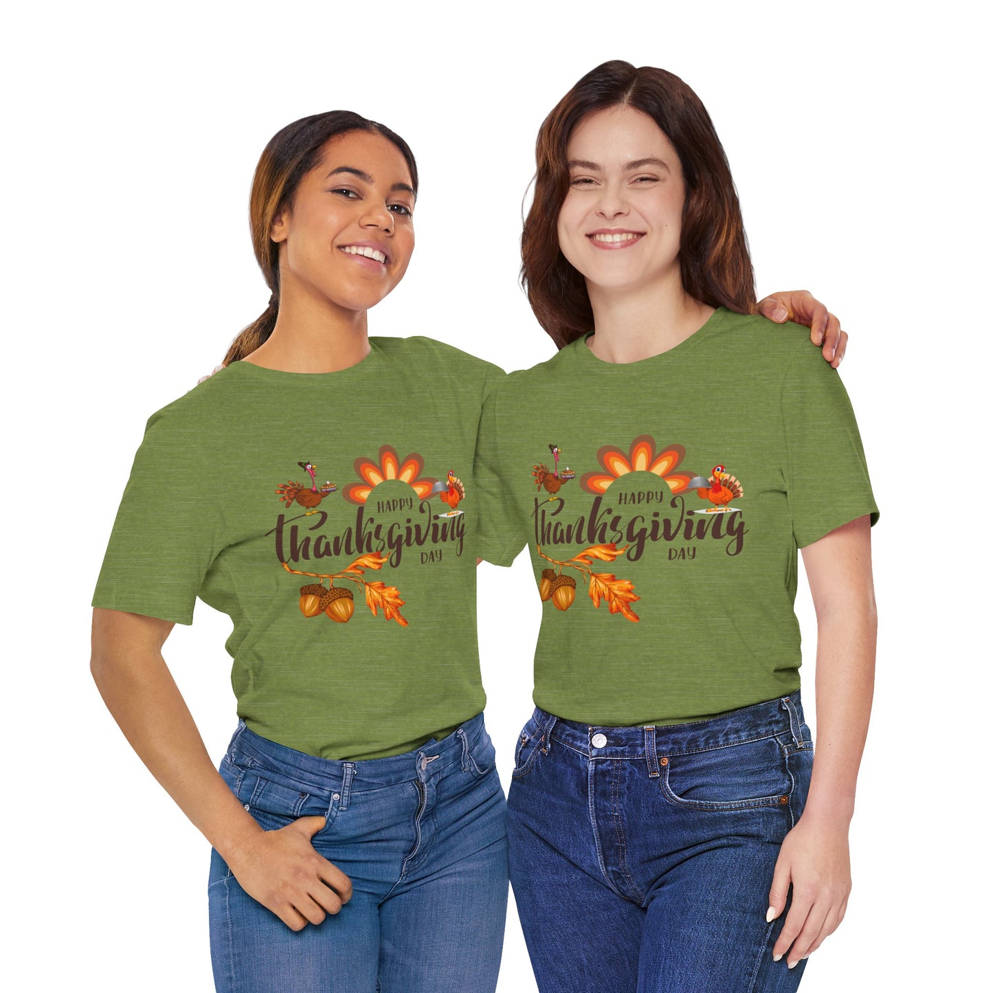 Happy Thanksgiving Day T-shirt, Happy thanksgiving 2024 T-shirt, Thanksgiving Gift,Turkey Shirt, Family Thanksgiving, Holiday Outfit.