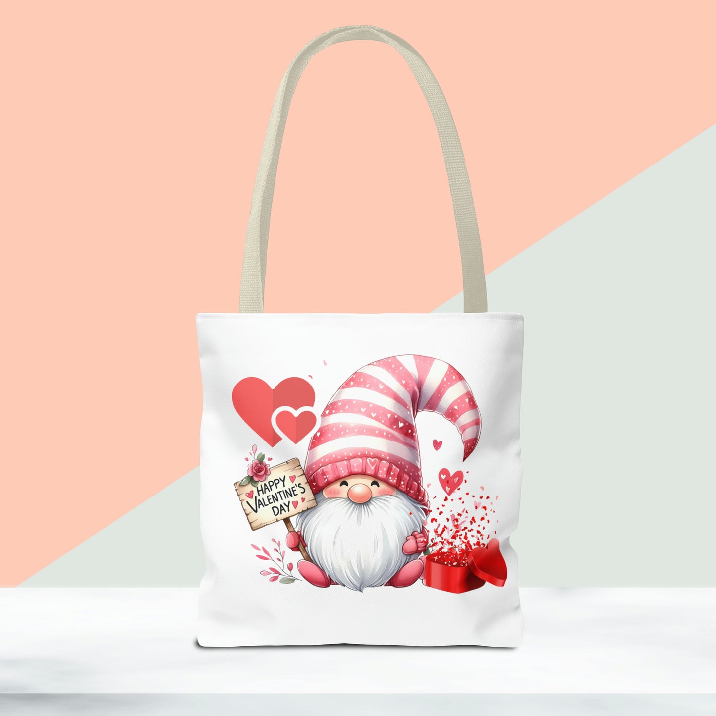 Happy Valentines Day Tote Bag