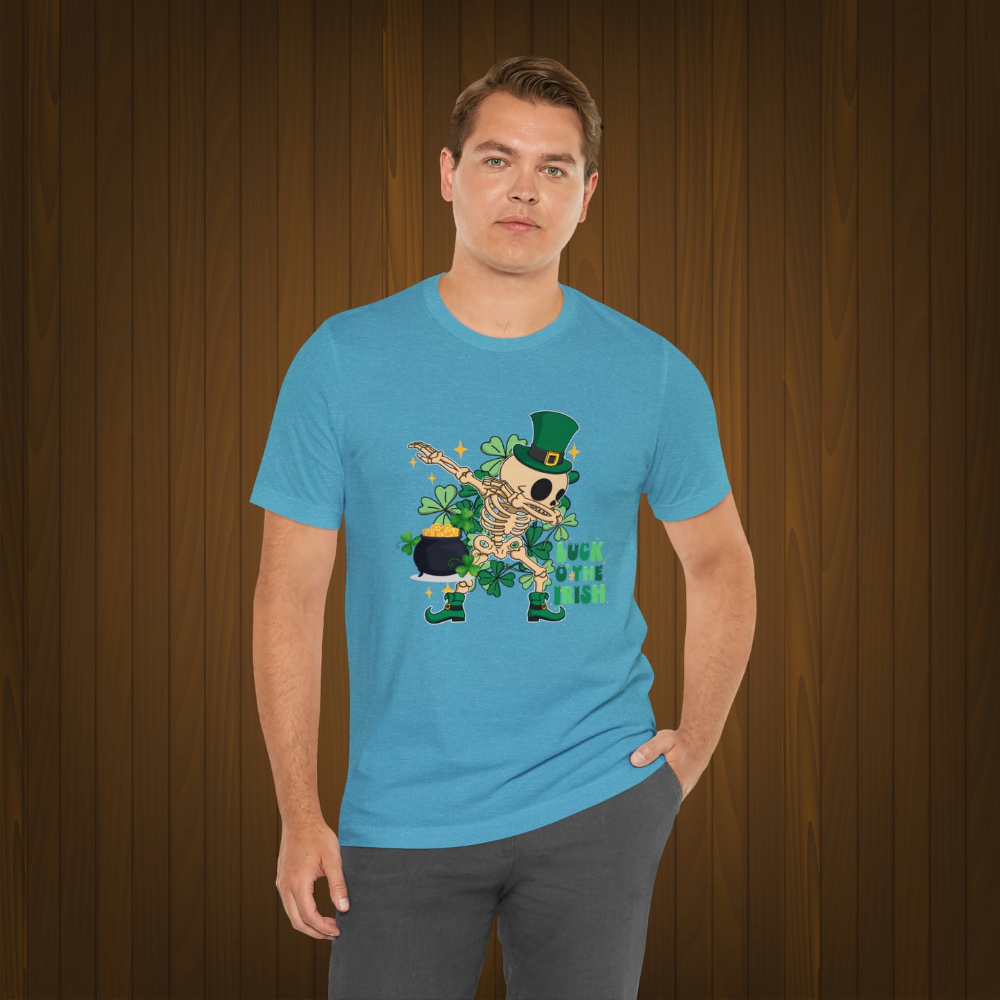 St Patrick's Day Unisex Jersey Short Sleeve Tee