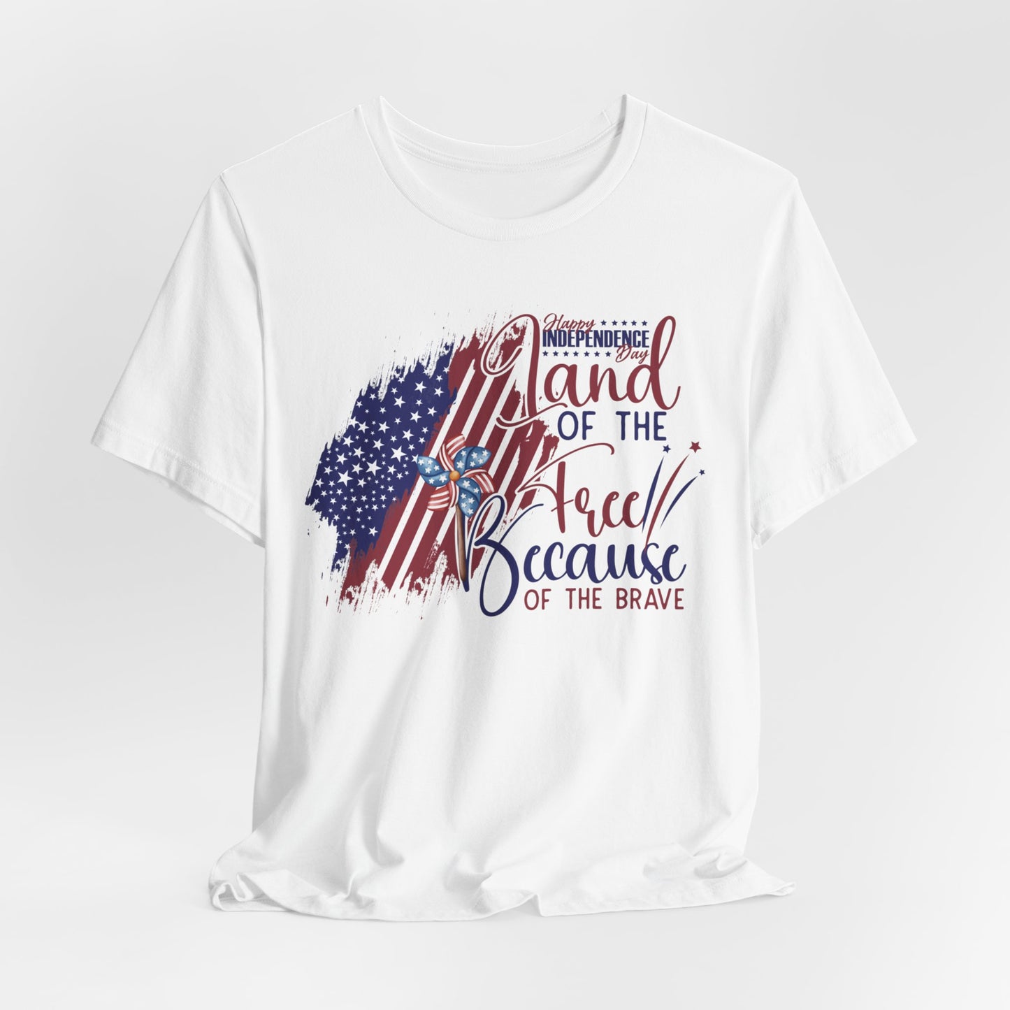 4th of July T-shirt, Happy Independence DayT-Shirt, Fourth of July unisex jersey short sleeve.