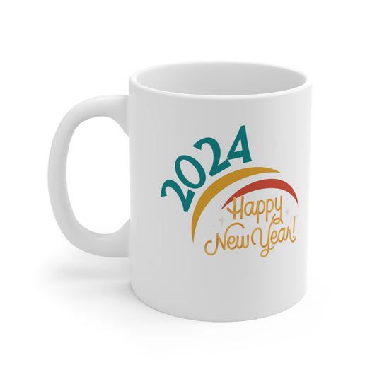 Happy New Year Ceramic Mug 11oz