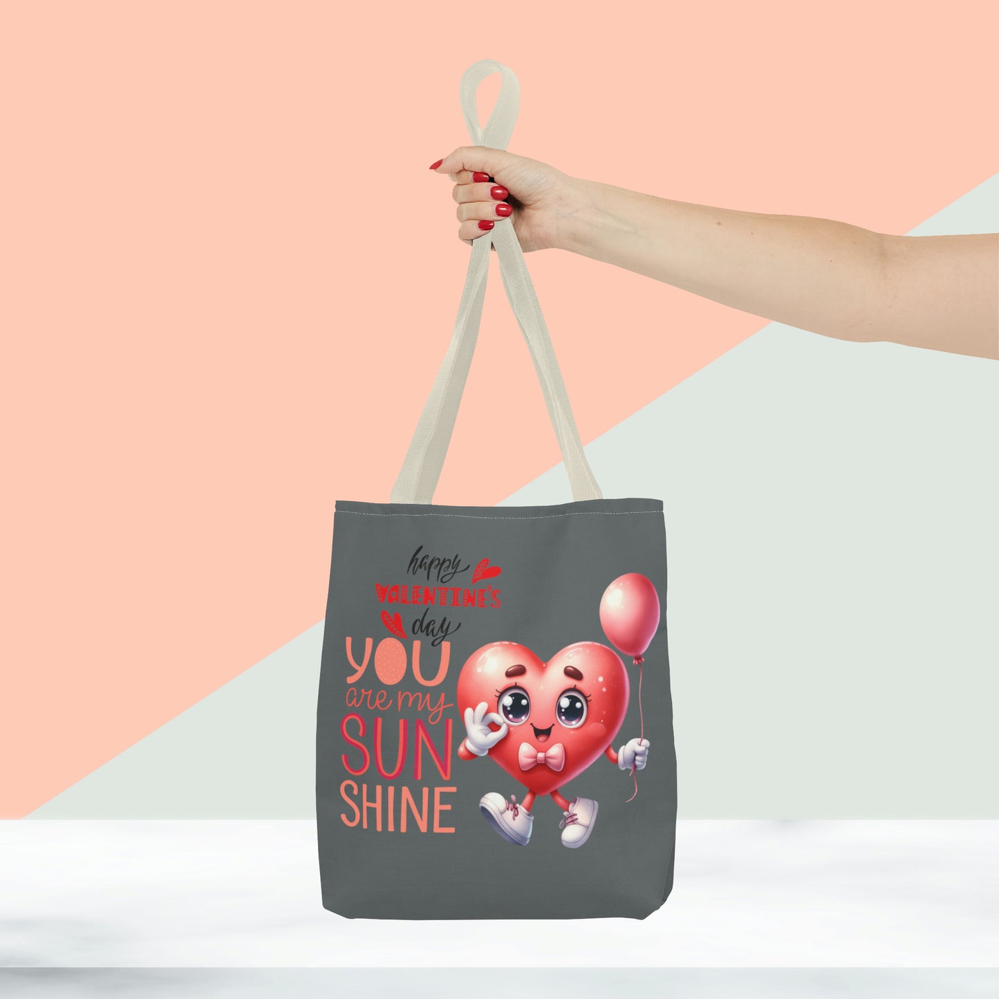 Happy Valentines Day Tote Bag