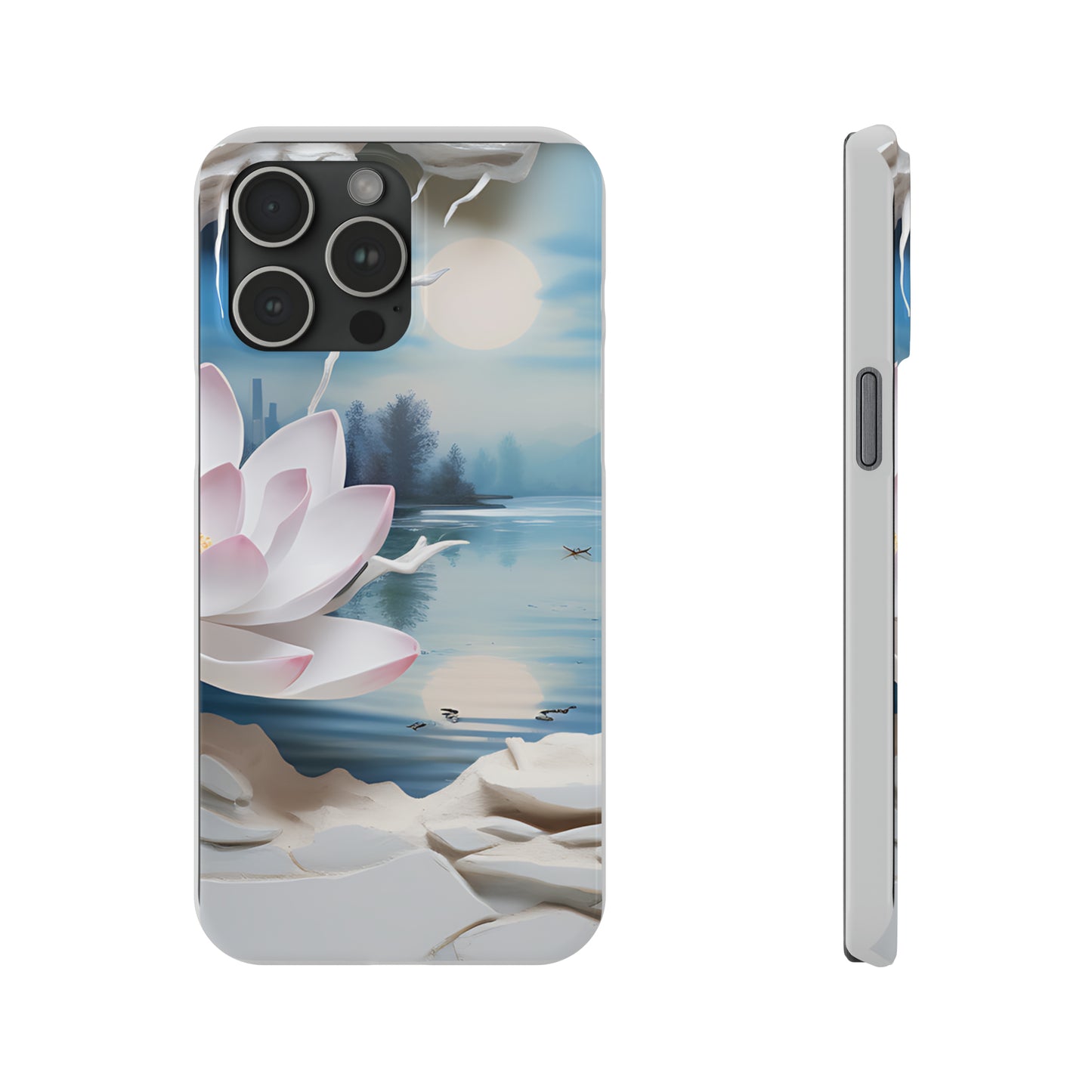 3d Landscape iPhone 15 Phone Cases