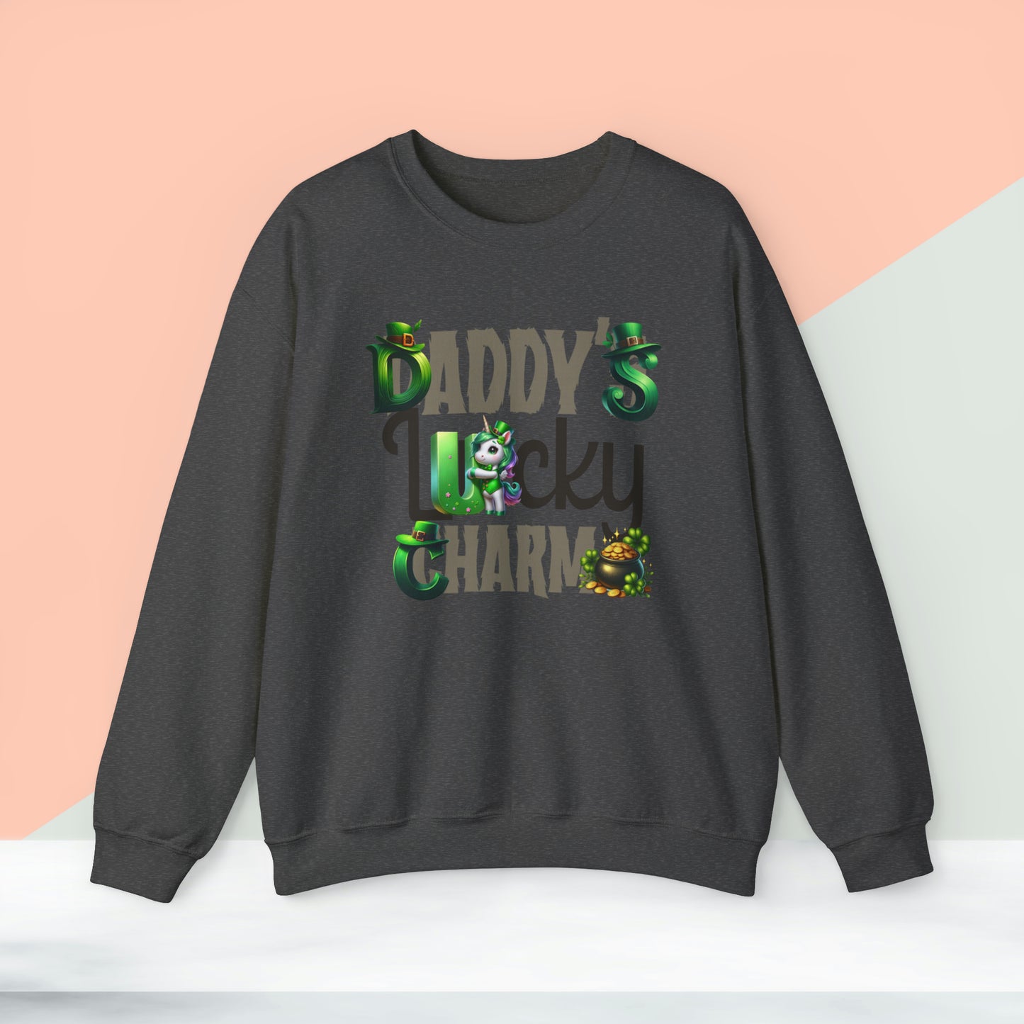 Patrick's Day Unisex Heavy Blend™ Crewneck Sweatshirt