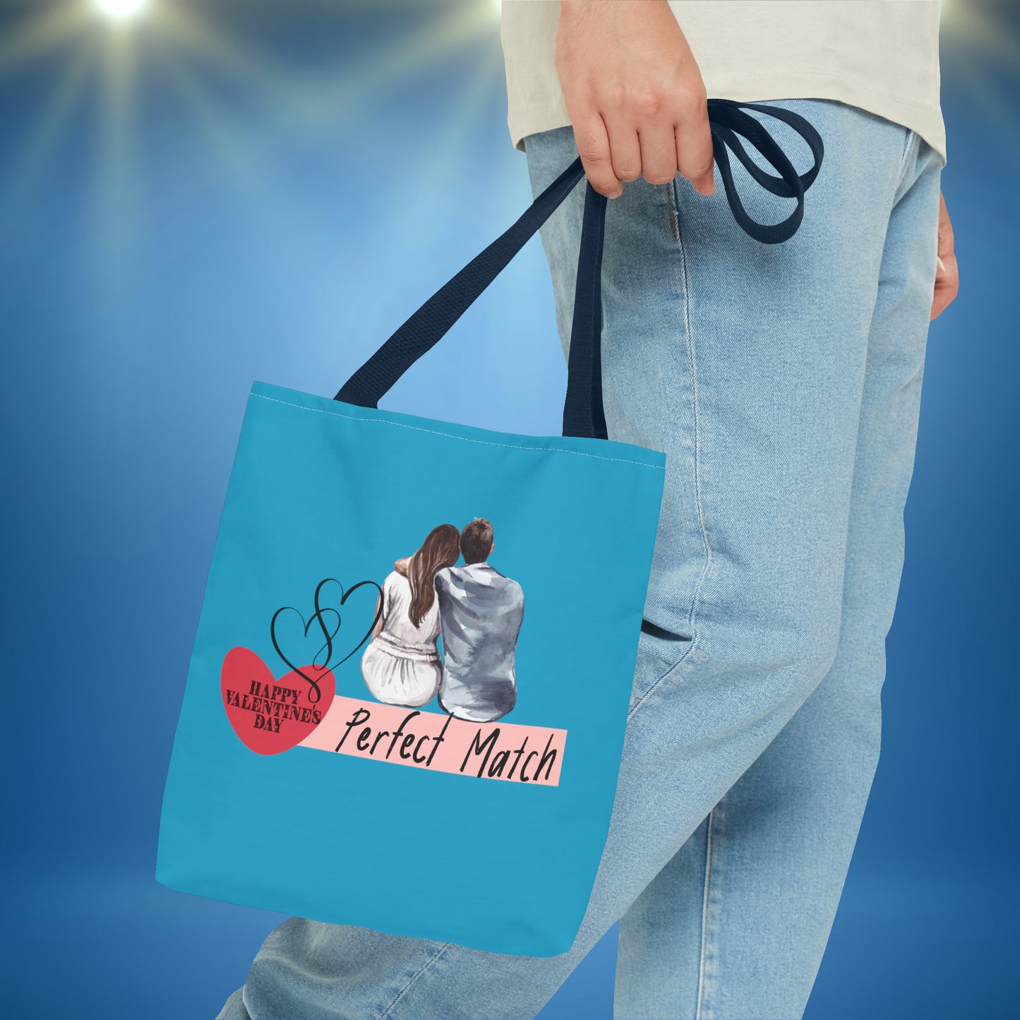 Happy Valentines Day Tote Bag