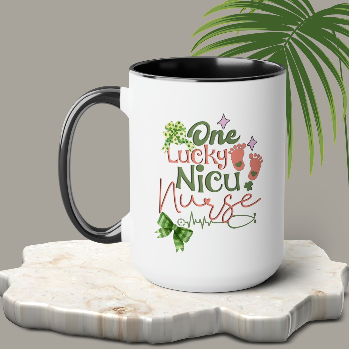 St Patrick's Day two-Tone Coffee Mugs, 15oz