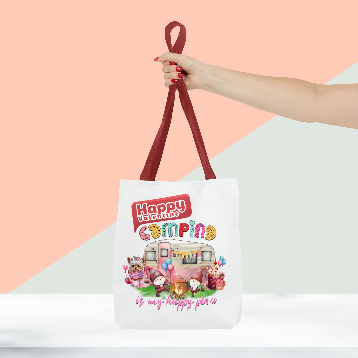 Happy Valentines Day Tote Bag