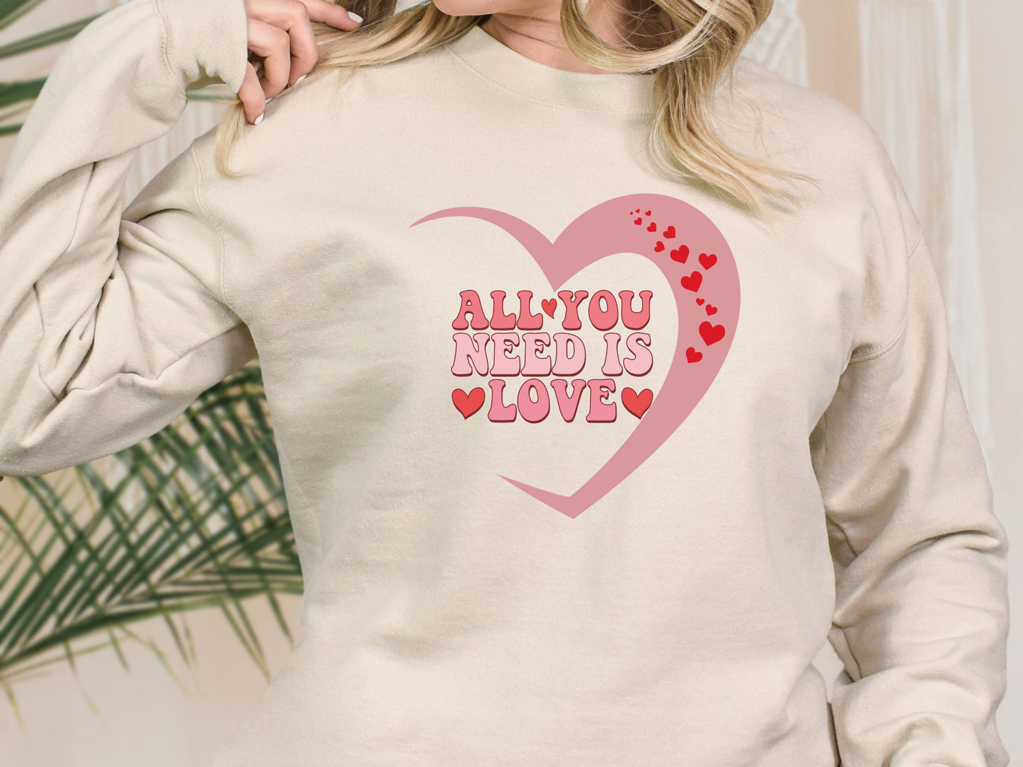 Happy valentines day Unisex Heavy Blend™ Crewneck Sweatshirt