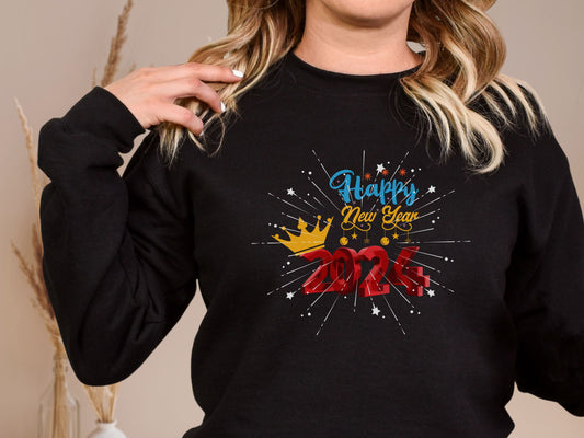 Happy New Year Unisex Heavy Blend™ Crewneck Sweatshirt