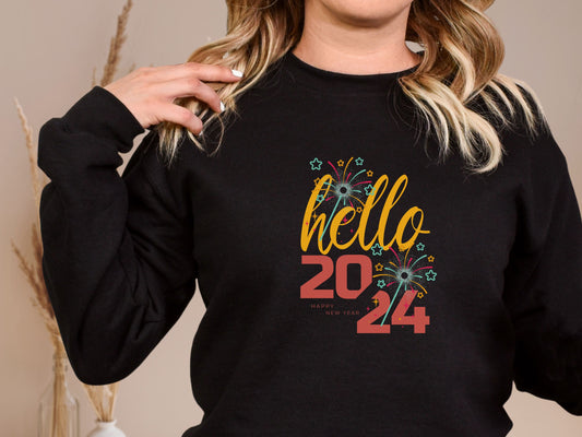 Happy New Year Unisex Heavy Blend™ Crewneck Sweatshirt