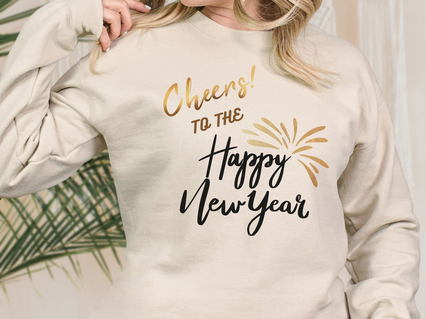 Happy New Year Unisex Heavy Blend™ Crewneck Sweatshirt