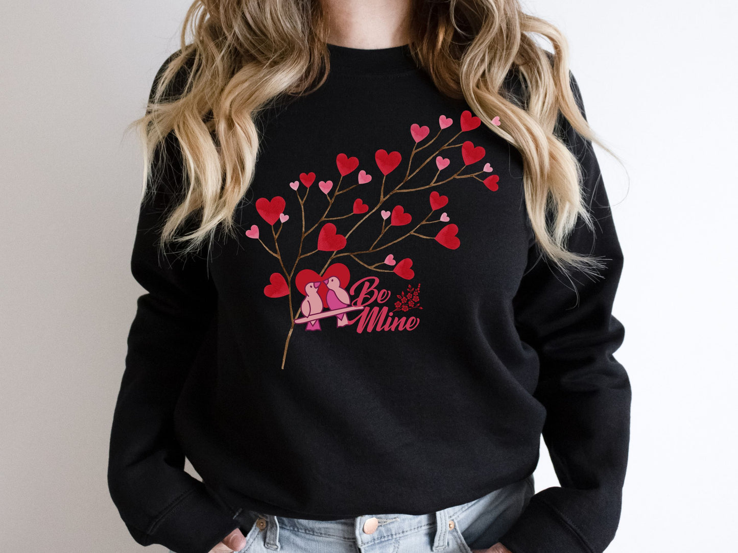 Happy valentines day Unisex Heavy Blend™ Crewneck Sweatshirt