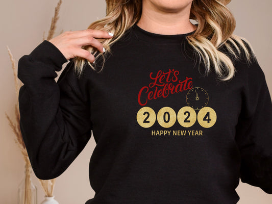 Happy New Year Unisex Heavy Blend™ Crewneck Sweatshirt