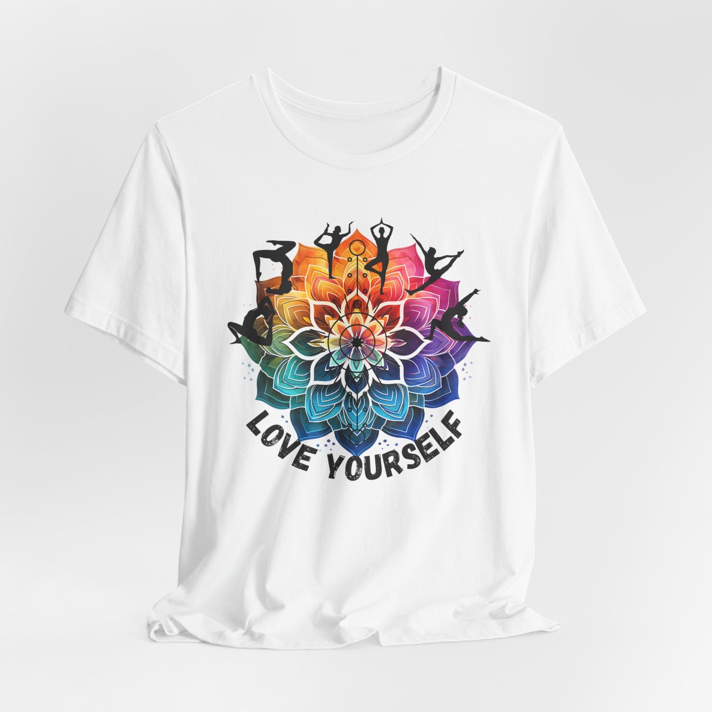 Love Yourself Yoga T-Shirt, Cute Yoga workout Shirt, Yoga lovers T-shirt, Yoga Instructor Gift, Gym shirt, Gift For Yoga lover, Gift For Yogi.