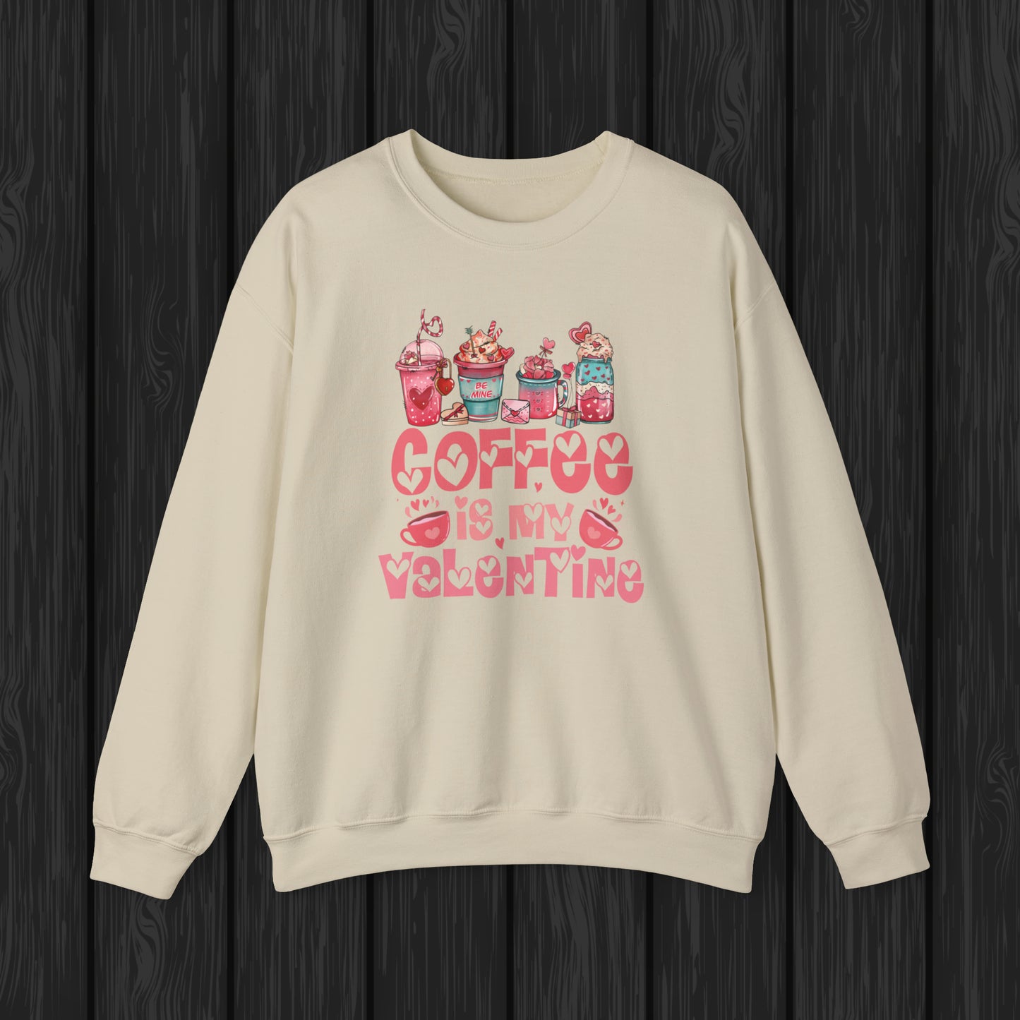 Happy valentines day Unisex Heavy Blend™ Crewneck Sweatshirt