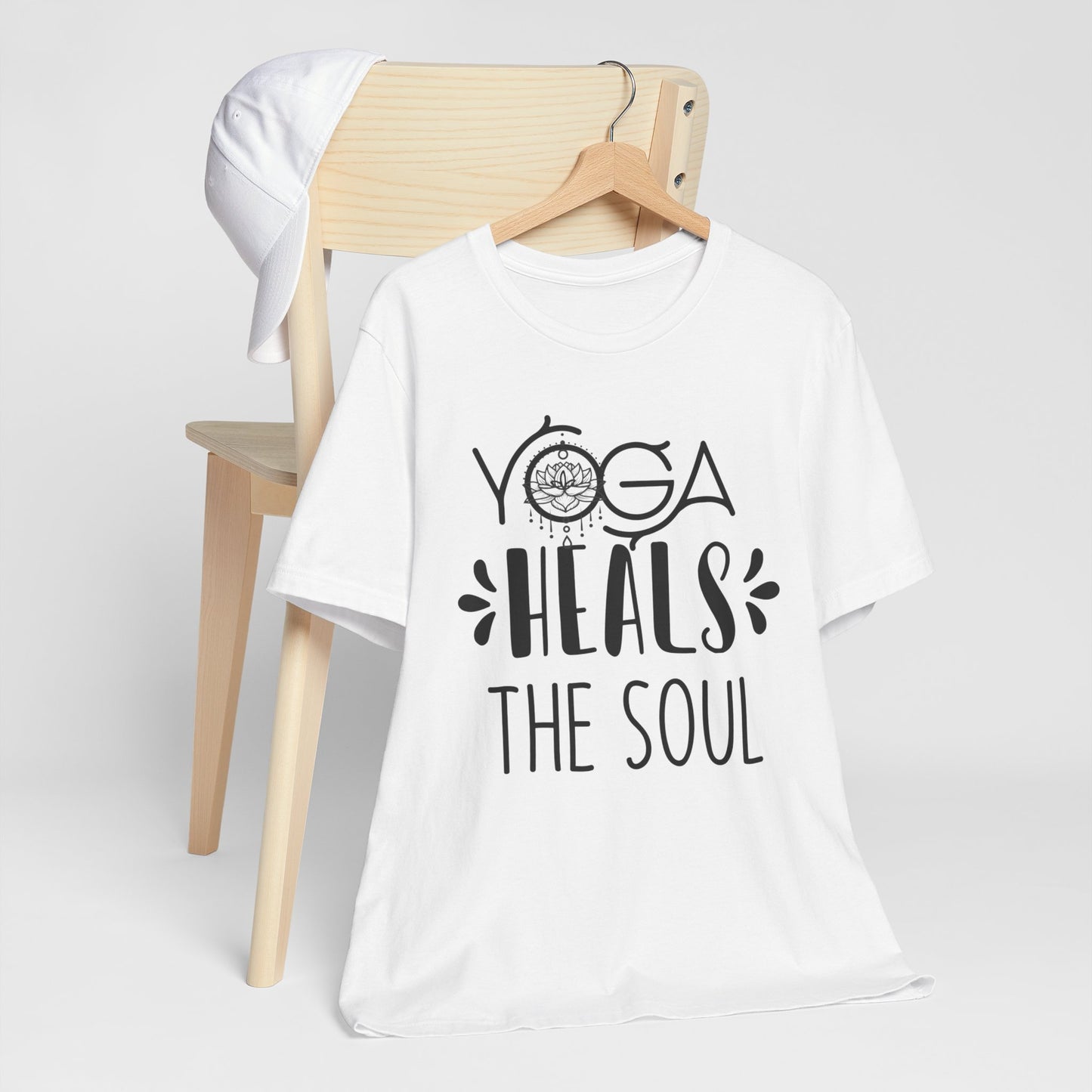 Yoga Heals The soul T-Shirt, Cute Yoga workout Shirt, Yoga lovers T-shirt, Yoga Instructor Gift, Gym shirt, Gift For Yoga lover, Gift For Yogi.