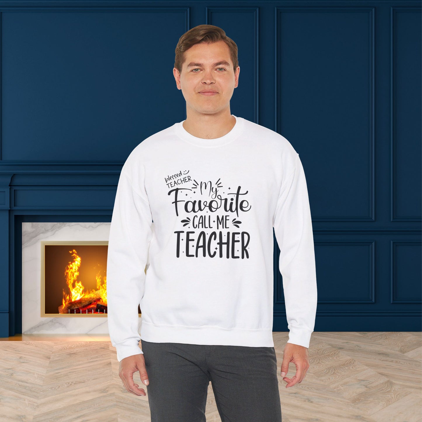 We Love Teachers Sweatshirt, Back To school unisex heavy blend crewneck sweatshirt, Teacher Back To school  Sweatshirt. First Day Vibes Sweatshirt.