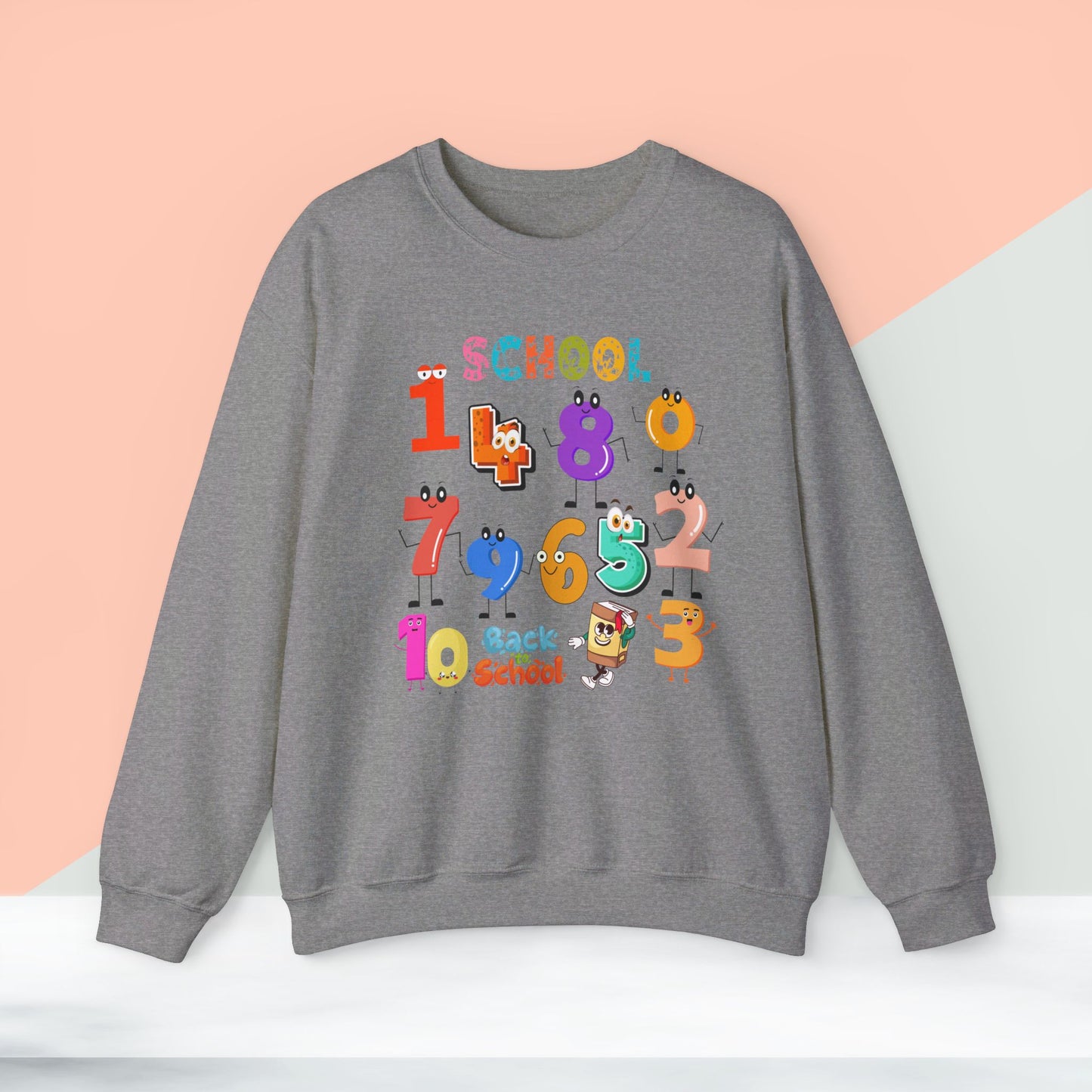 We Love Teachers Sweatshirt, Back To school unisex heavy blend crewneck sweatshirt, Teacher Back To school  Sweatshirt. First Day Vibes Sweatshirt.