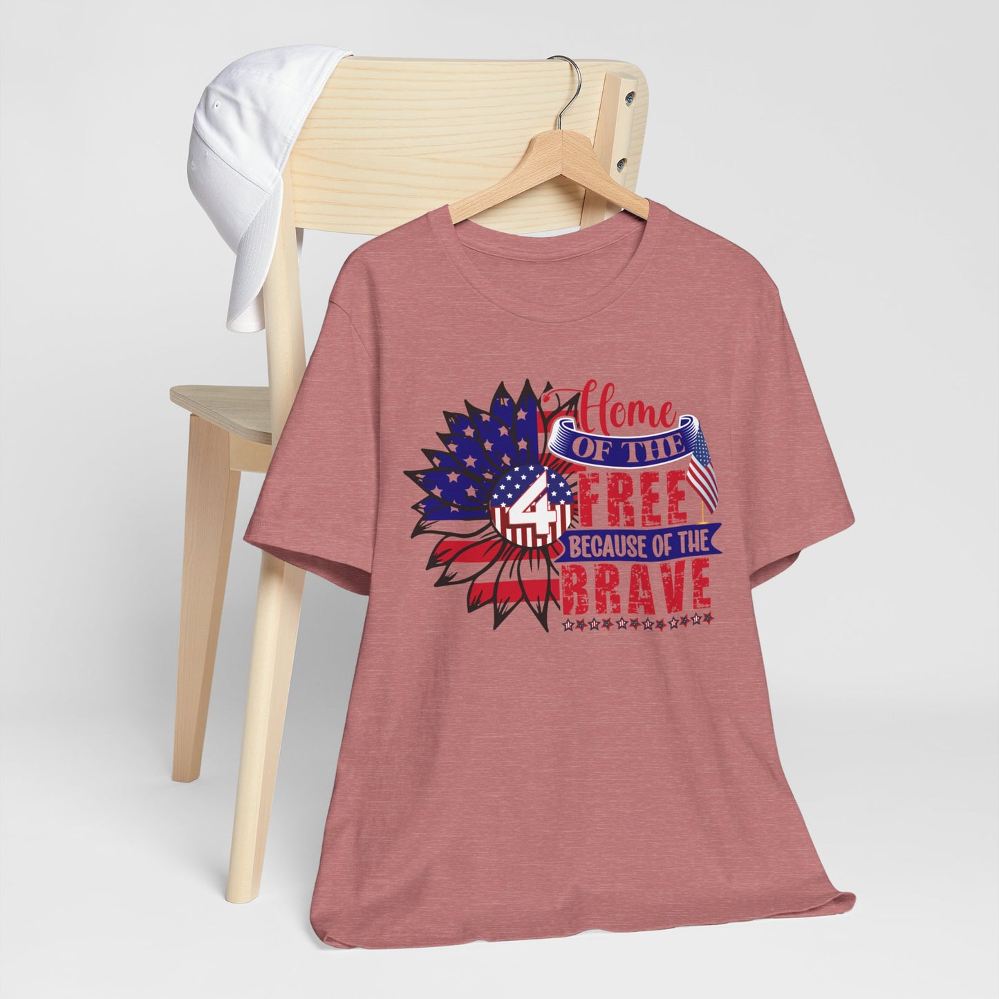 4th of July T-Shirt,  Fourth of July unisex jersey short sleeve.