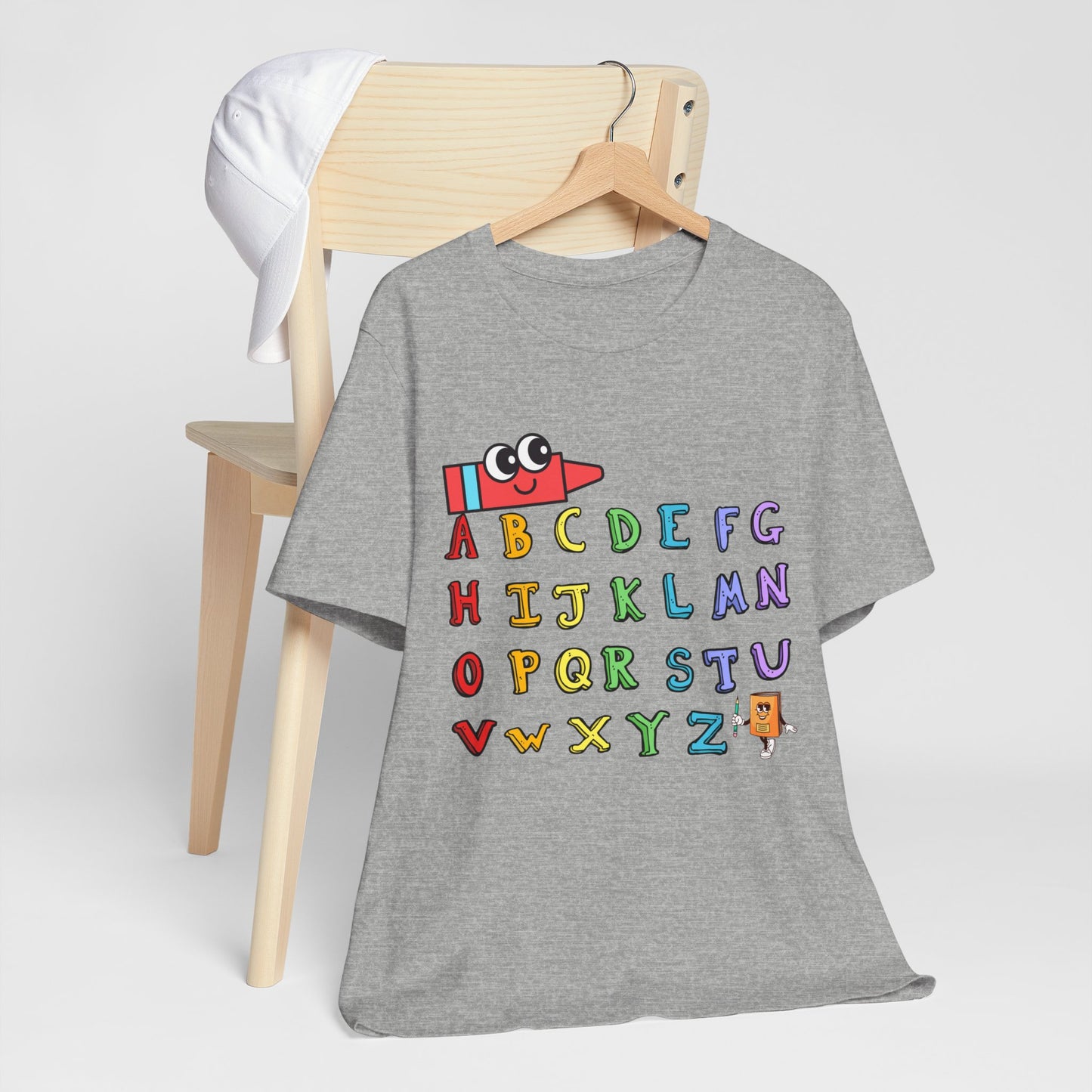 ABC Back To School T-Shirt, Love Teach Inspire T-Shirt, Back To School T-Shirt, Teacher Back To school unisex jersey short sleeve.First Day Vibes T-Shirt.