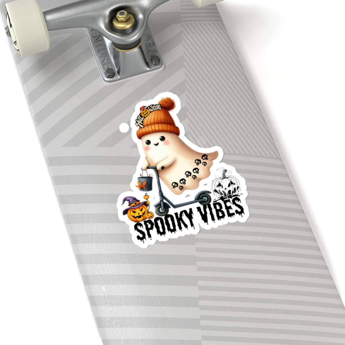 Spooky Vibes Happy Halloween Kiss-Cut Stickers, Cute Ghost Halloween Kiss-Cut Stickers, Happy Halloween Kiss-Cut Stickers, Spooky Season Kiss-Cut Stickers, Trick Or Treat Halloween Kiss-Cut Stickers.