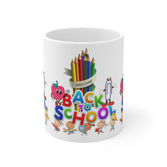 Back To School Mug.11oz. Ready To Rule The School Mug.11oz.