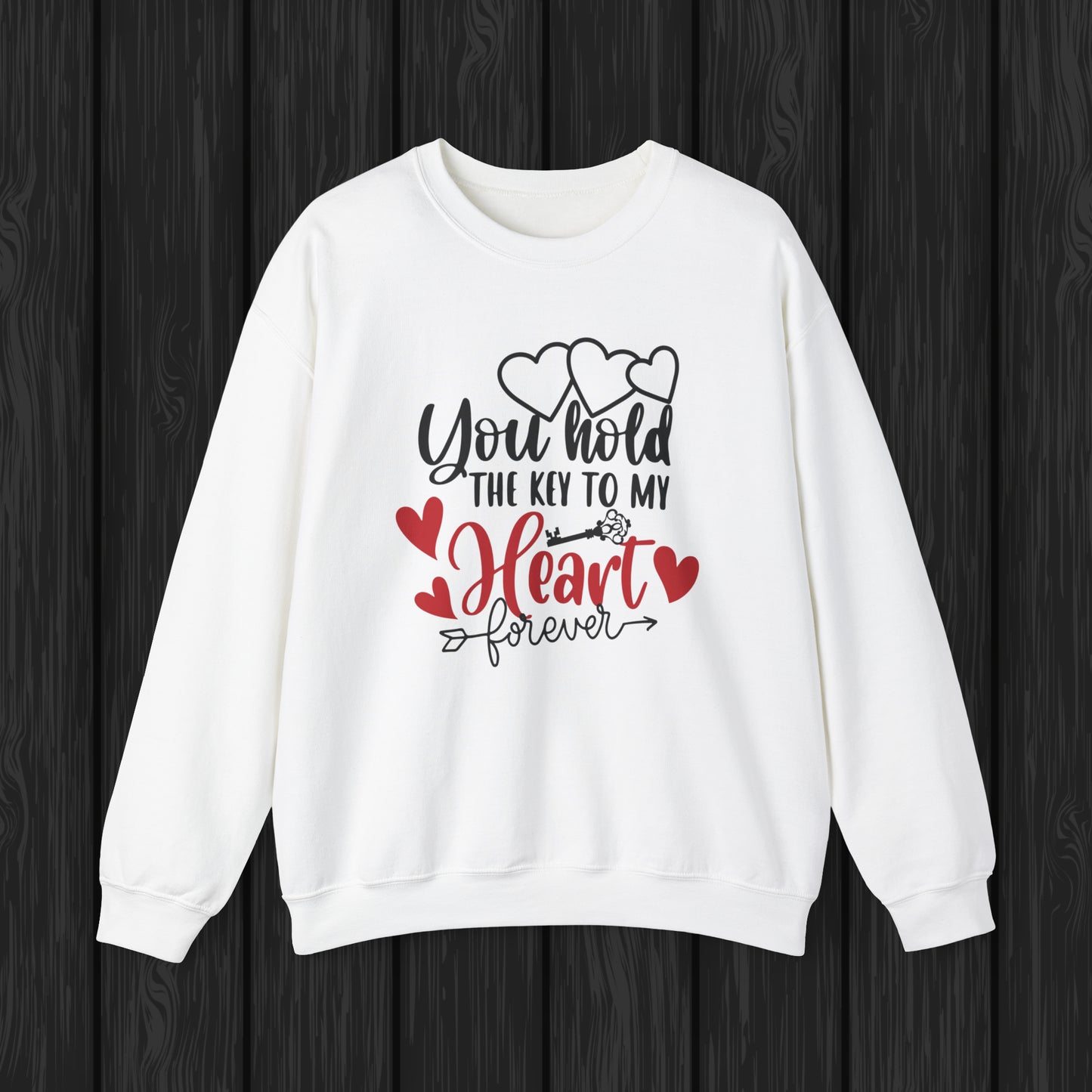 Happy valentines day Unisex Heavy Blend™ Crewneck Sweatshirt