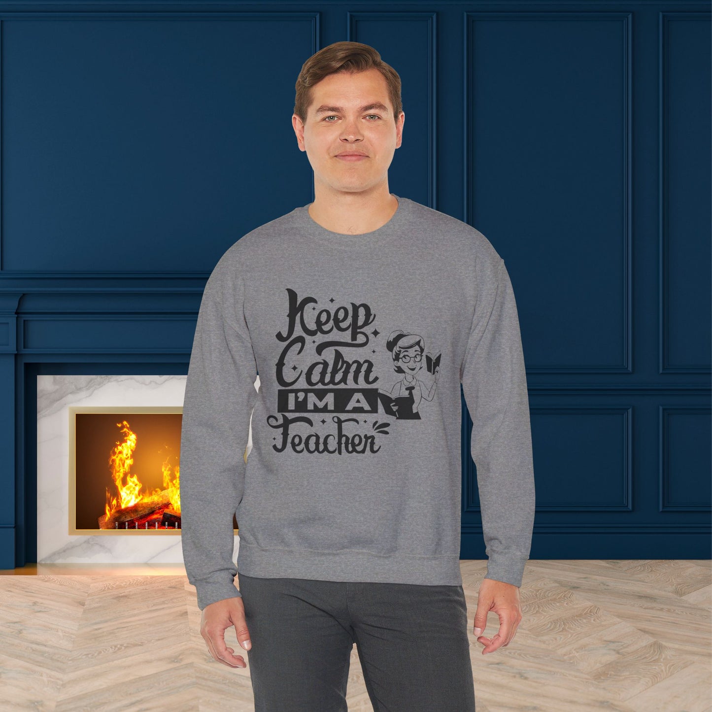 We Love Teachers Sweatshirt, Back To school unisex heavy blend crewneck sweatshirt, Teacher Back To school  Sweatshirt. First Day Vibes Sweatshirt.