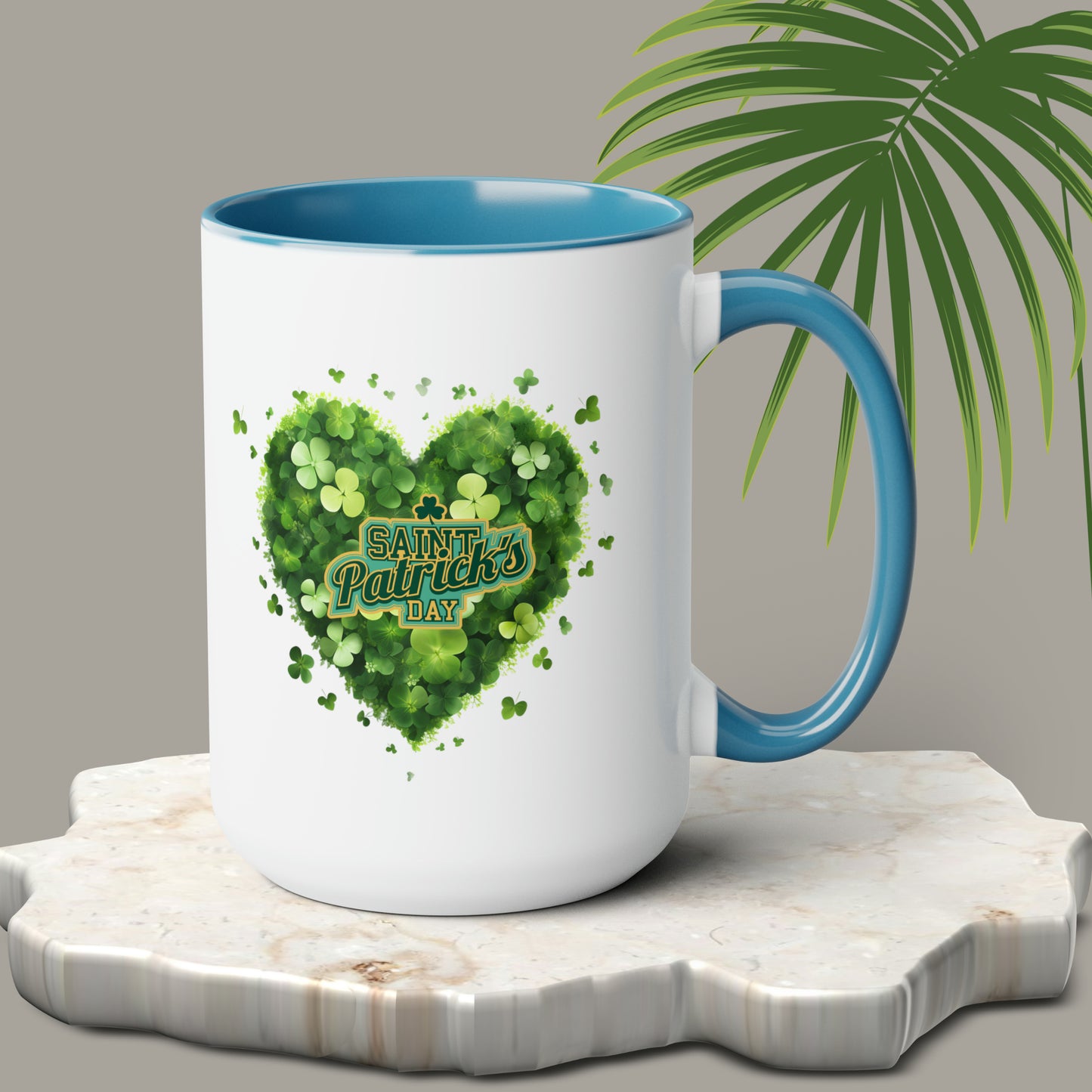 St Patrick's Day two-Tone Coffee Mugs, 15oz