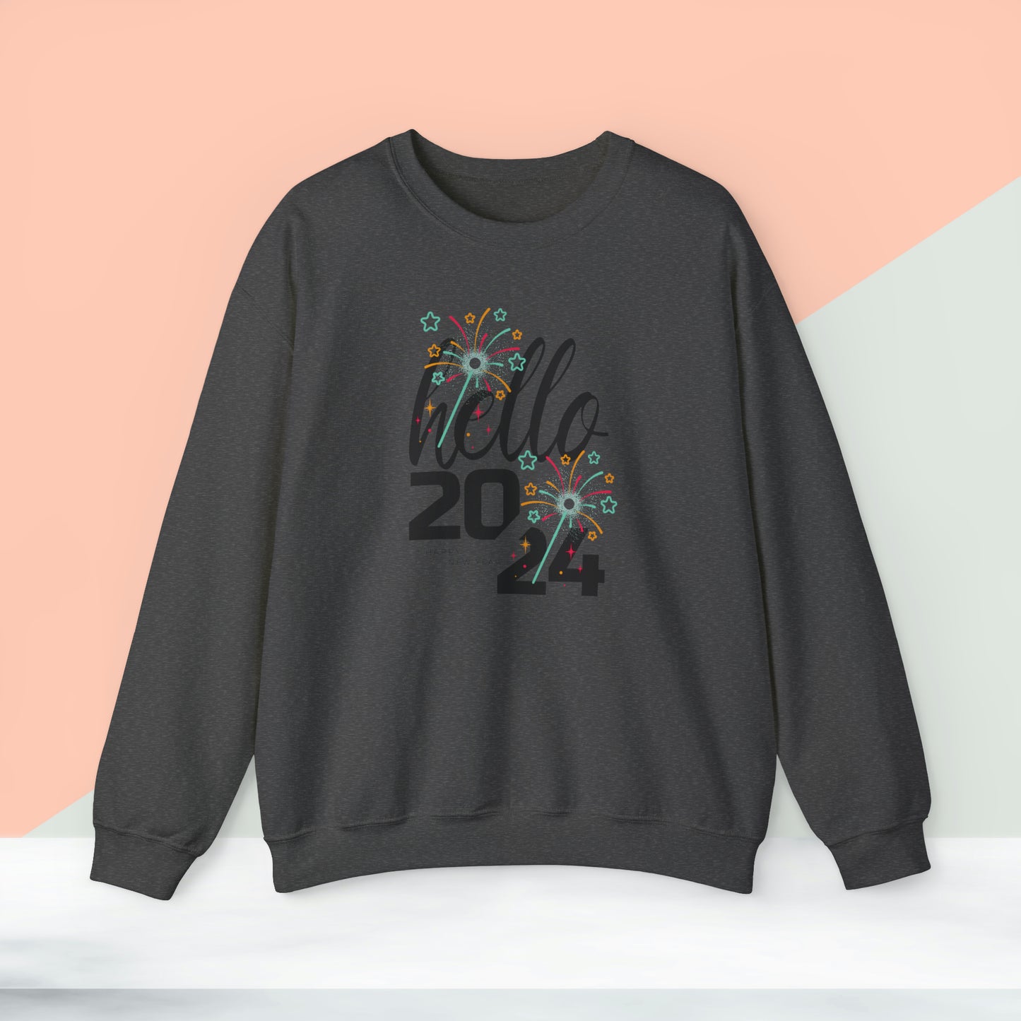 Happy New Year Unisex Heavy Blend™ Crewneck Sweatshirt