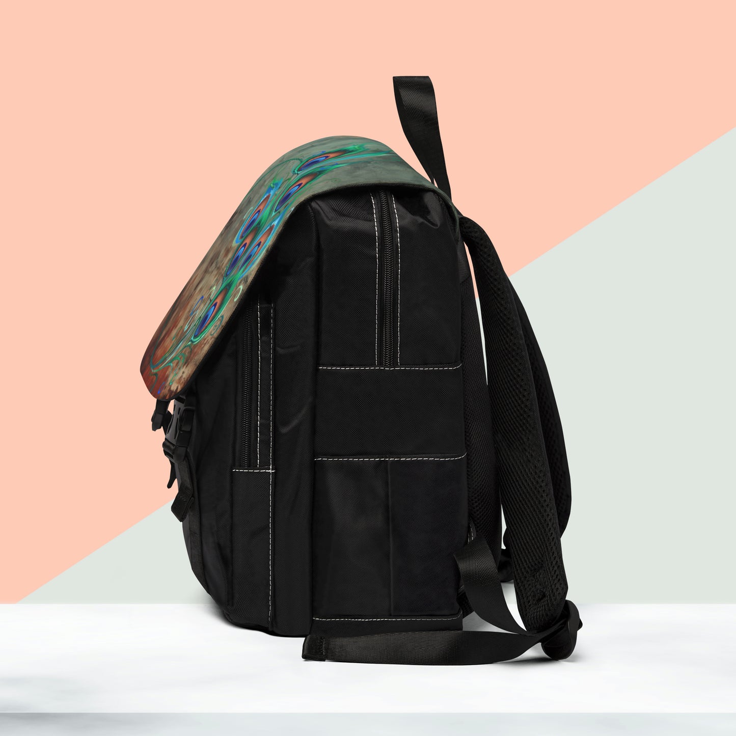 Unisex Casual Shoulder Backpack