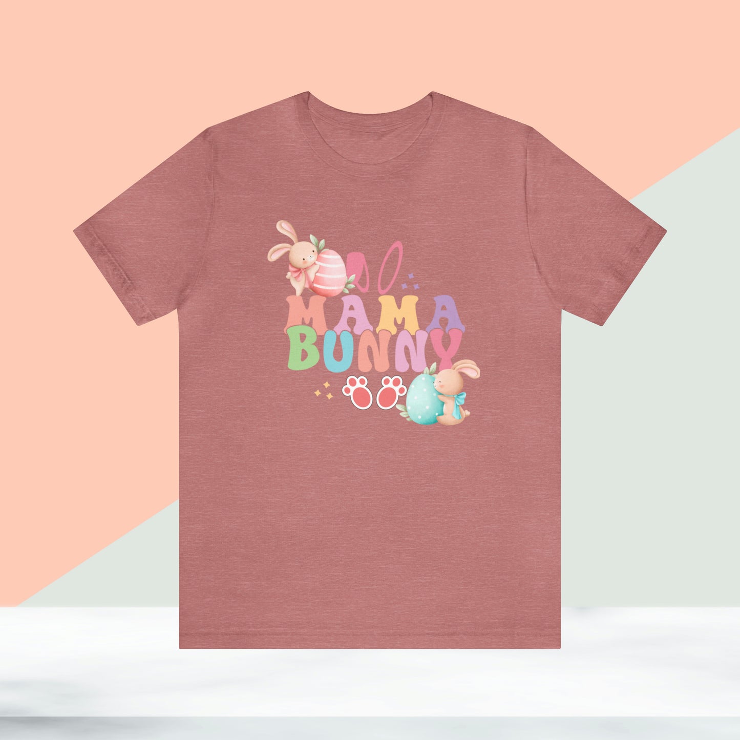 Mama Bunny Unisex Jersey Short Sleeve Tee