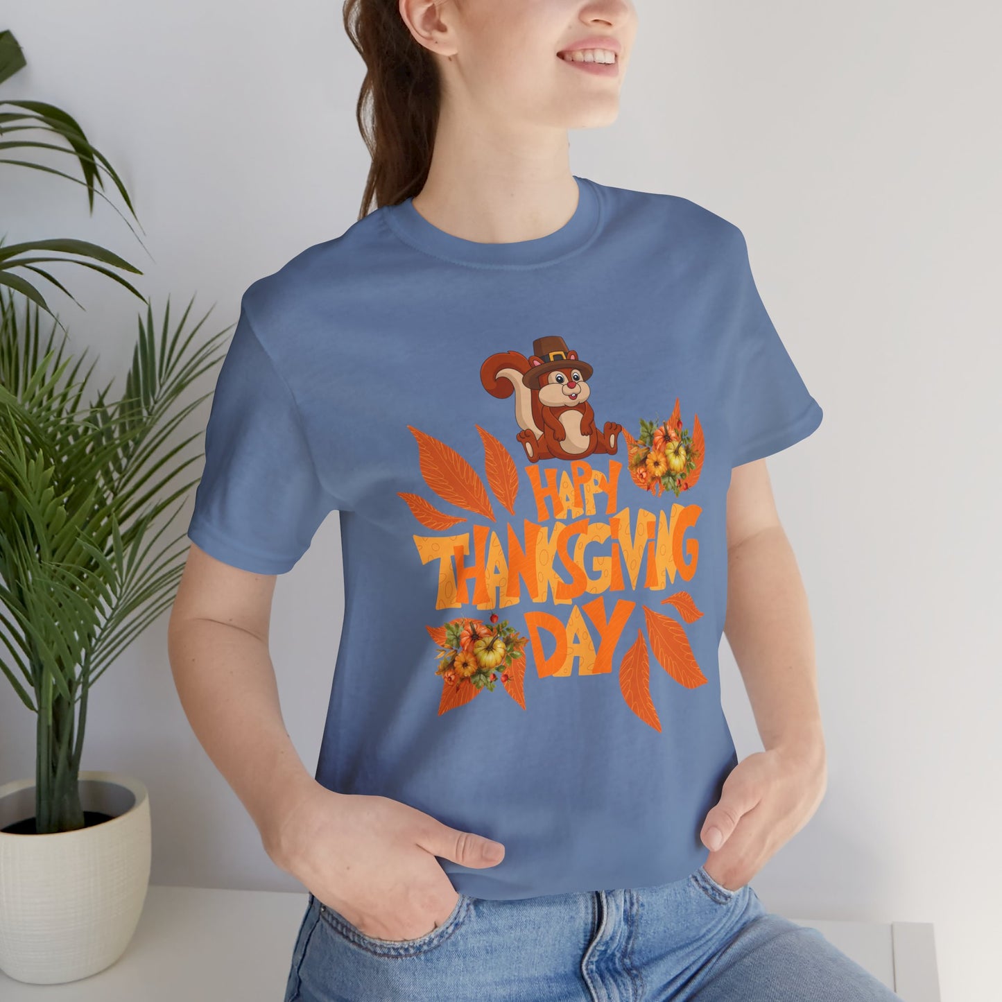 Happy Thanksgiving T-shirt, Happy thanksgiving 2024 T-shirt, Thanksgiving Gift,Turkey Shirt, Family Thanksgiving, Holiday Outfit.