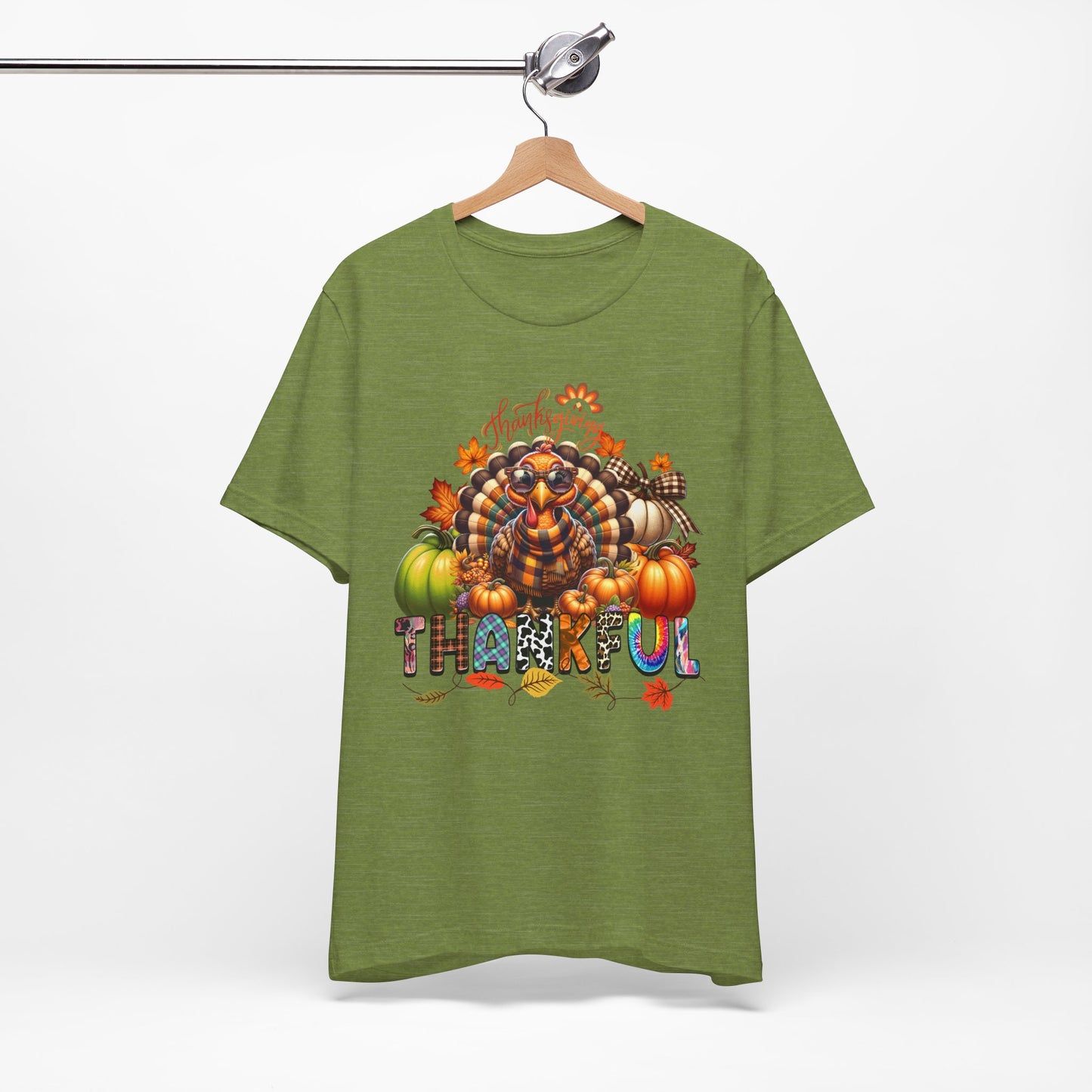 Happy Thanksgiving T-shirt, Happy thanksgiving 2024 T-shirt, Thanksgiving Gift,Turkey Shirt, Family Thanksgiving, Holiday Outfit.