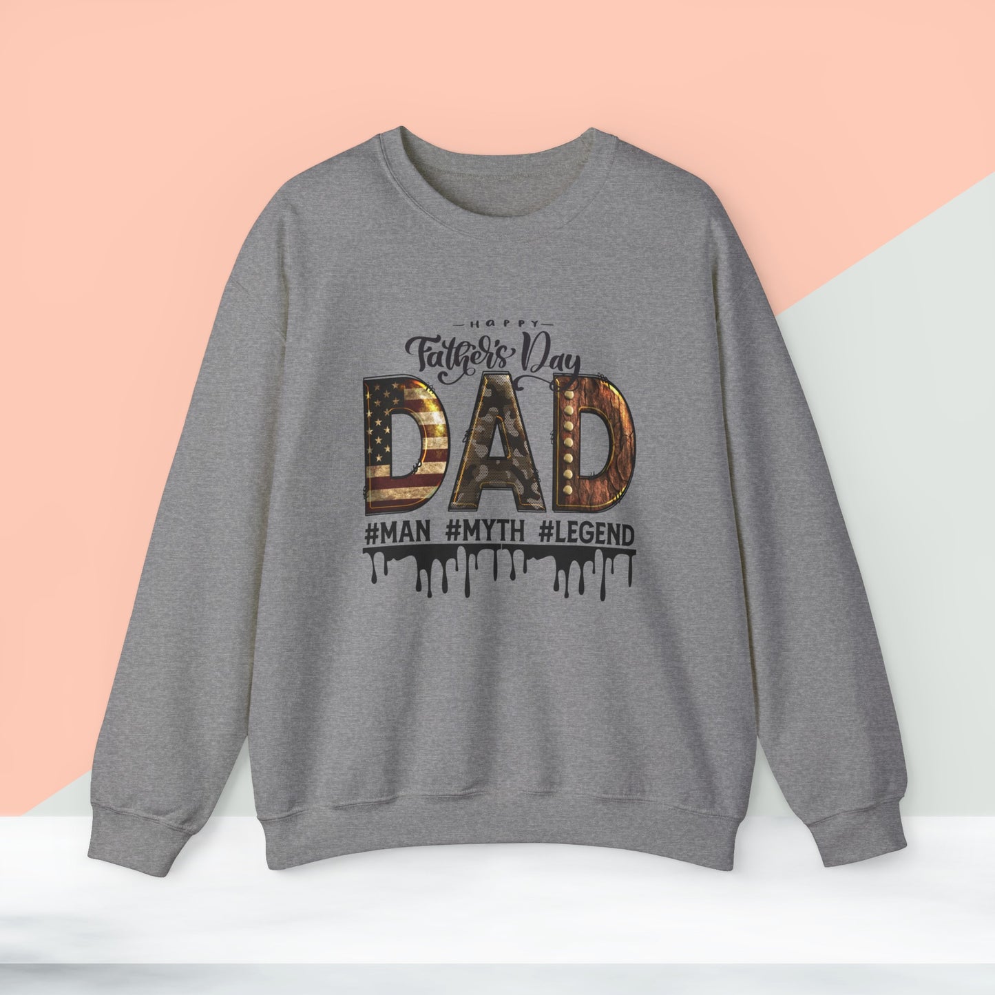 Happy Father's Day Sweatshirt For Dad, Dad Sweatshirt, Gift For Dad,  Daddy's Sweatshirt.