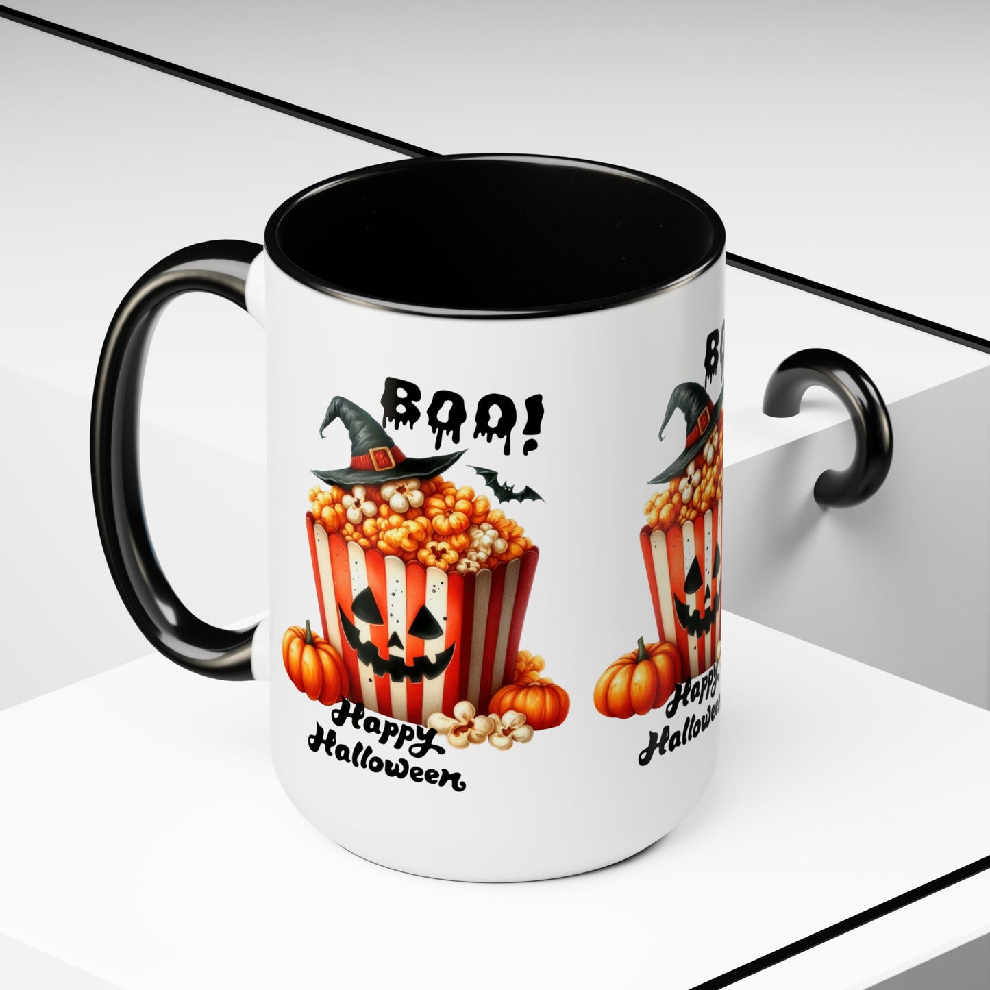 Boo Happy Halloween Coffee Mug, Beware Halloween Coffee Mug, Trick or Treat Halloween Coffee Mug, Cute Skeleton Coffee Mug, Spooky Season Halloween Coffee Mug.