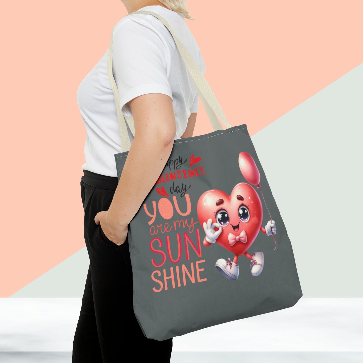 Happy Valentines Day Tote Bag