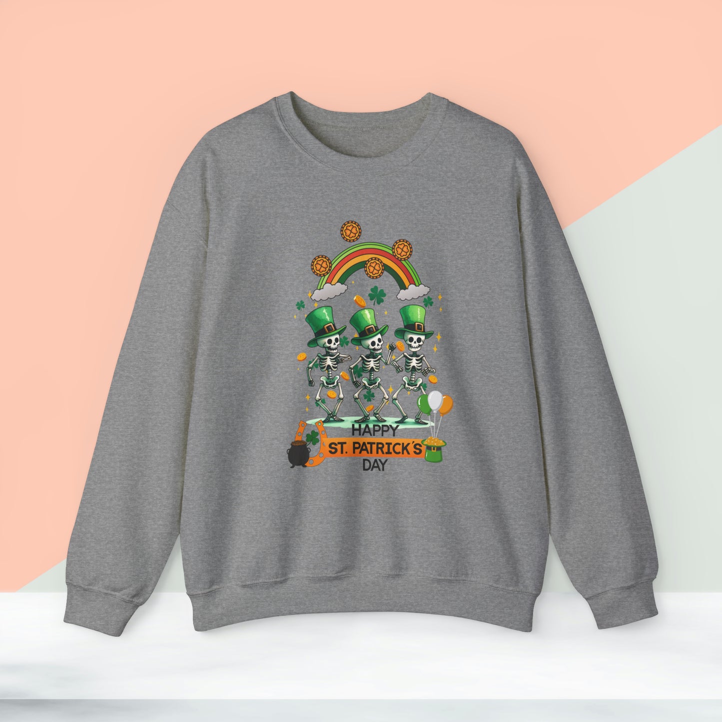 St Patrick's Day Unisex Heavy Blend™ Crewneck Sweatshirt