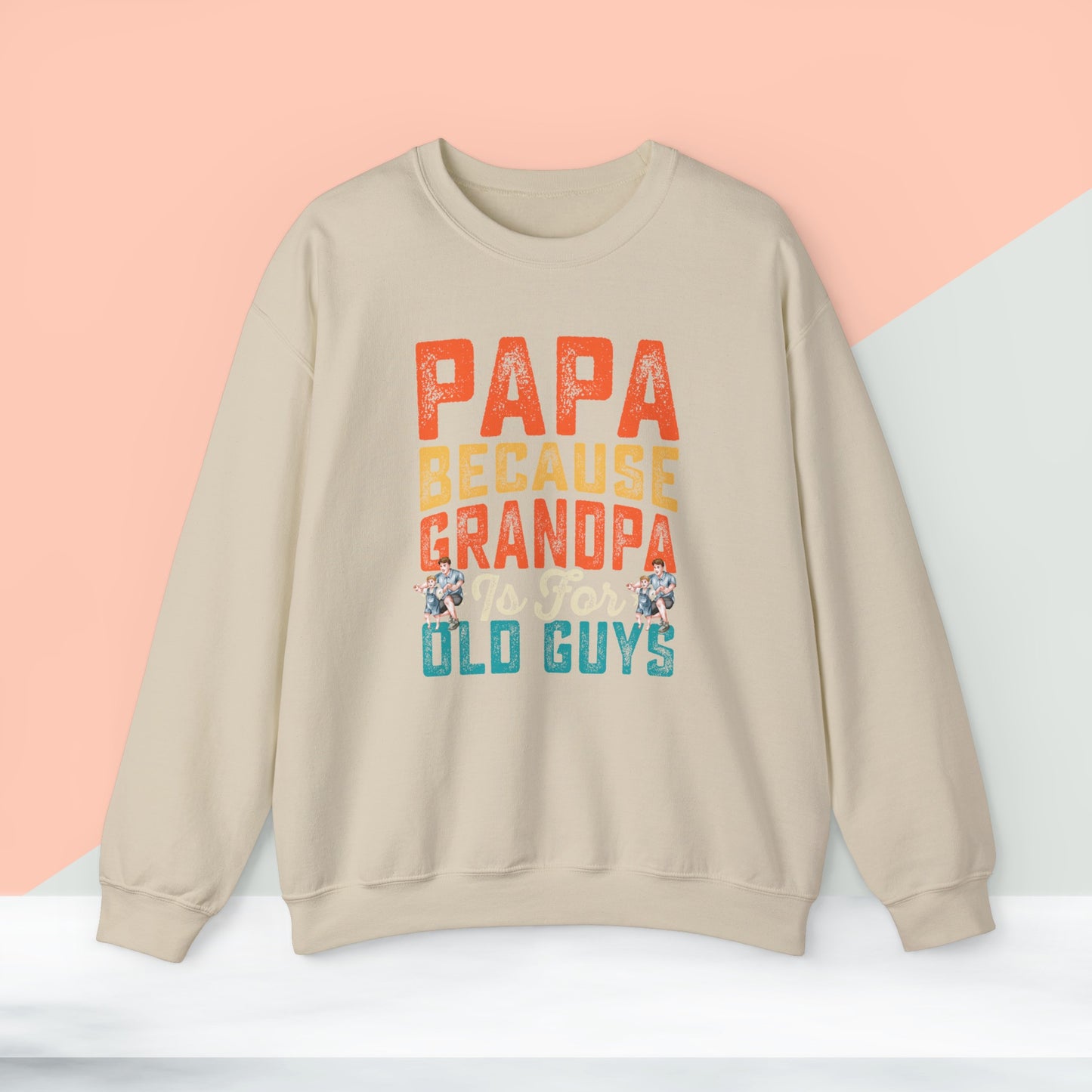 Happy Father's Day Sweatshirt For Papa, Papa Sweatshirt, Gift For Papa,  Papa's Sweatshirt.