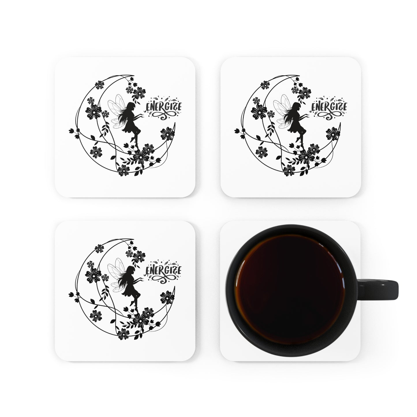 Corkwood Coaster Set