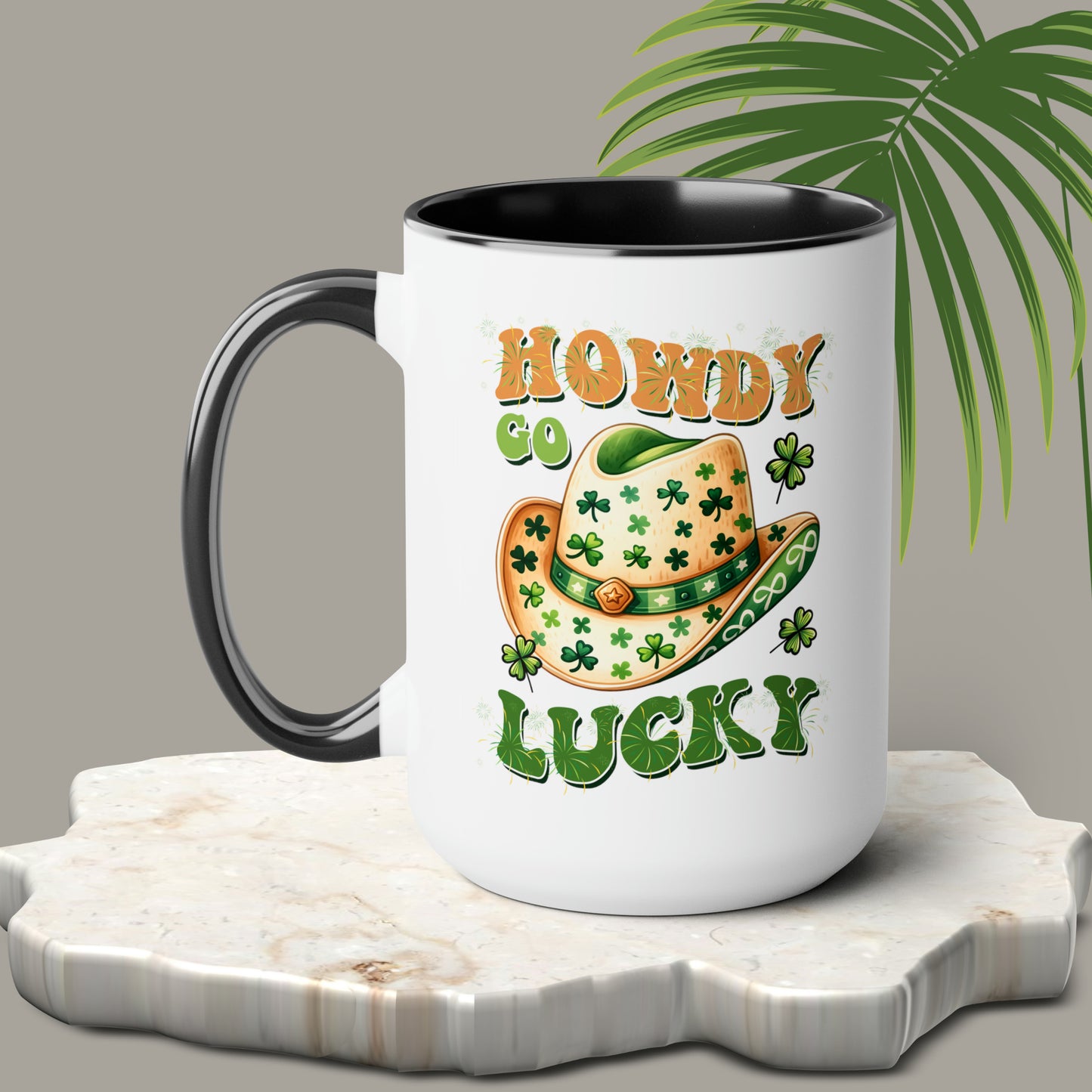 St Patrick's Day two-Tone Coffee Mugs, 15oz