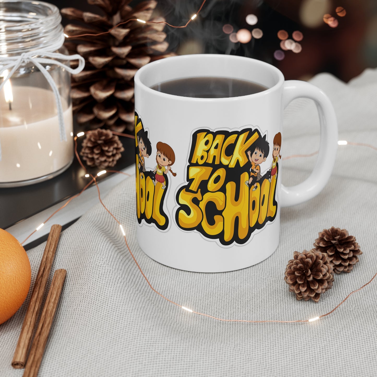 Back To School Mug.11oz. Ready To Rule The School Mug.11oz.