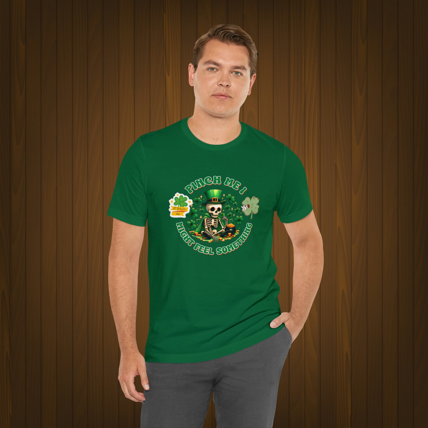 St Patrick's Day Unisex Jersey Short Sleeve Tee