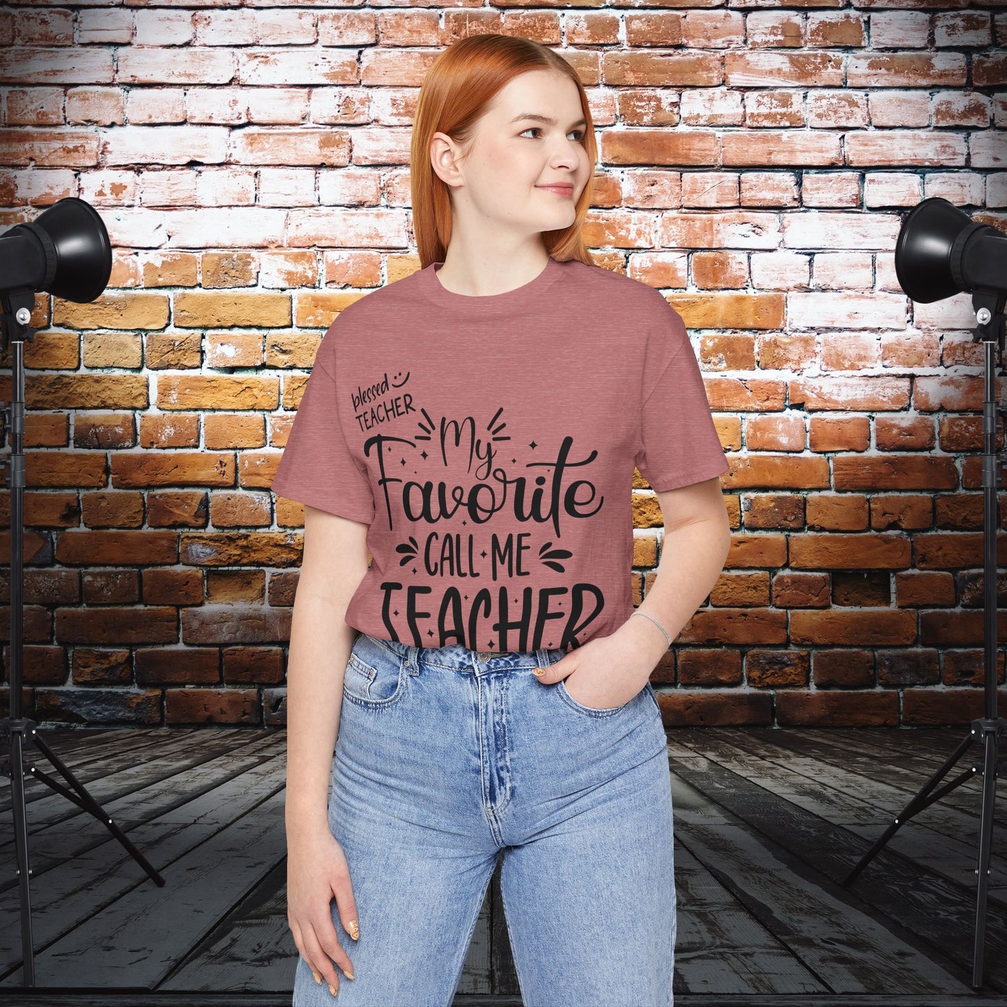 My Favorite Call Me Teacher T-shirt, Hello Teacher T-Shirt, Back To School T-Shirt, Teach Love Inspire Teacher Shirt, Teacher Back To school unisex jersey short sleeve.First Day Vibes T-Shirt.