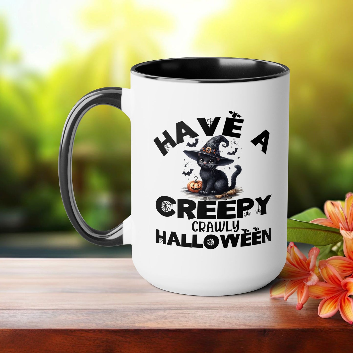 Have A Creepy Crawly Halloween Coffee Mug,  Let's Go Halloween Coffee Mug, Trick or Treat Halloween Coffee Mug, Cute Skeleton Coffee Mug, Spooky Season Halloween Coffee Mug.