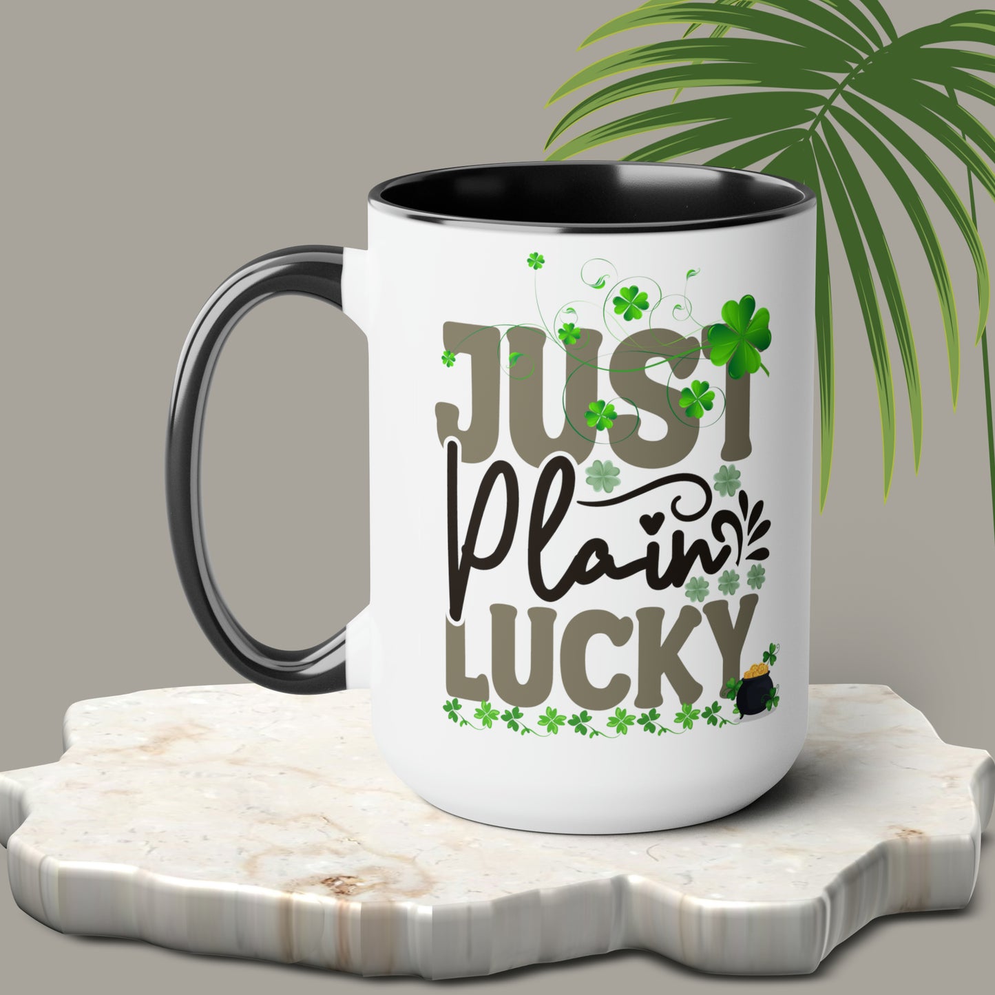 St Patrick's Day two-Tone Coffee Mugs, 15oz